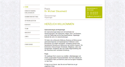 Desktop Screenshot of praxis-steuerwald.ch