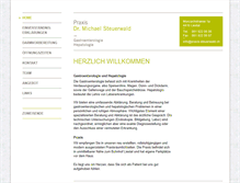 Tablet Screenshot of praxis-steuerwald.ch